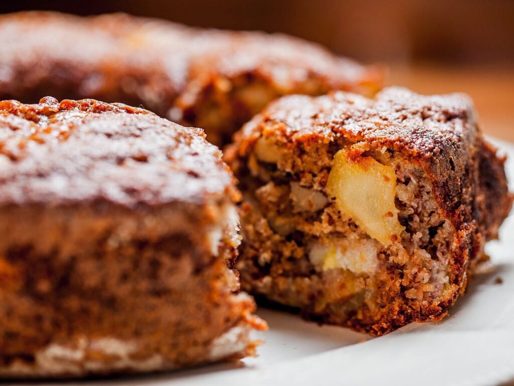 Bolo de banana com aveia no liquidificador