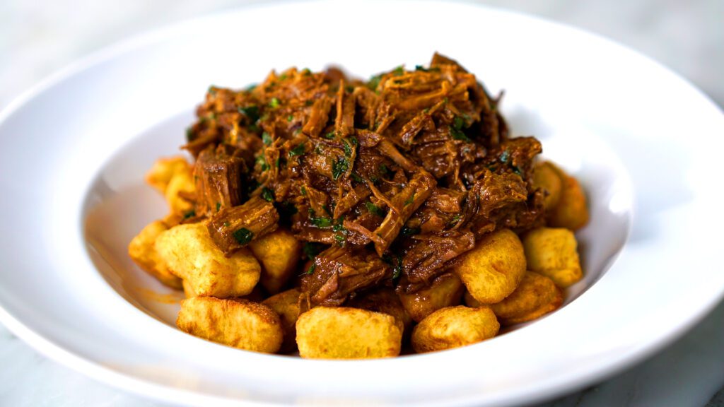 Carne Assada de Panela com Batata