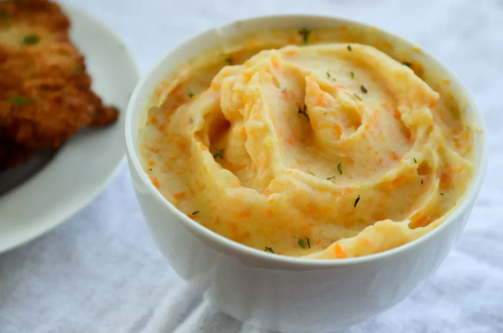 Purê de batata com queijo