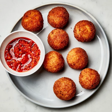 Bolinho de arroz com amido de milho