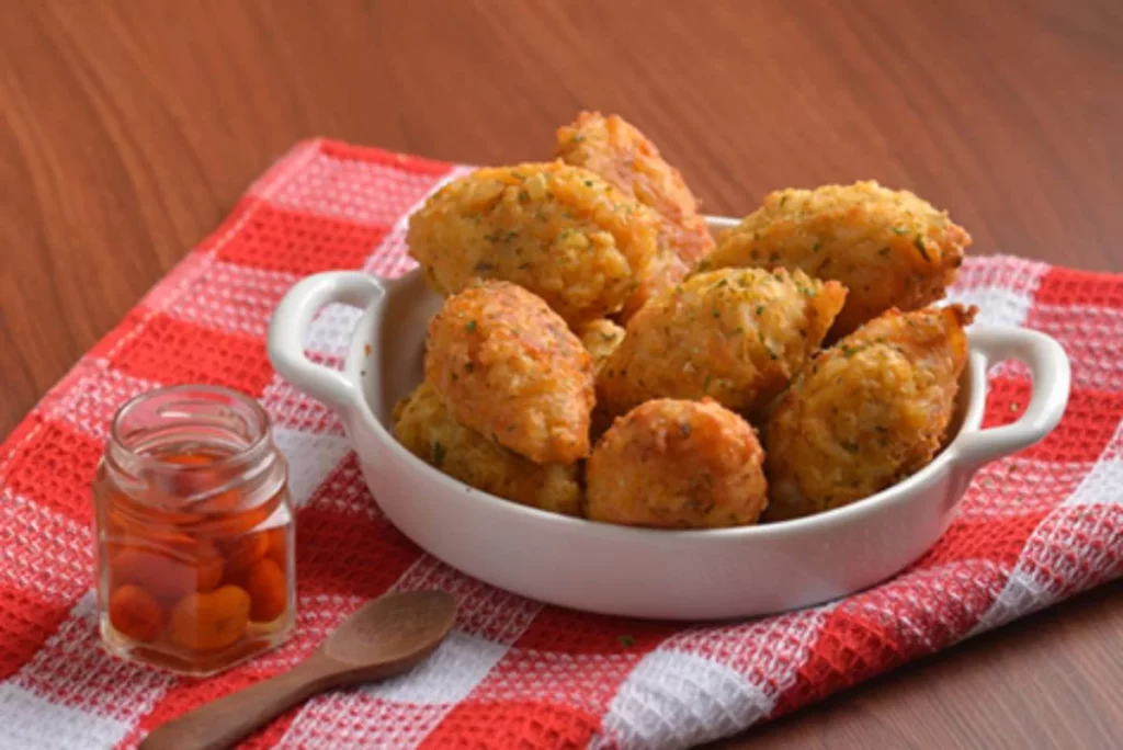 Bolinho de arroz com farinha de arroz