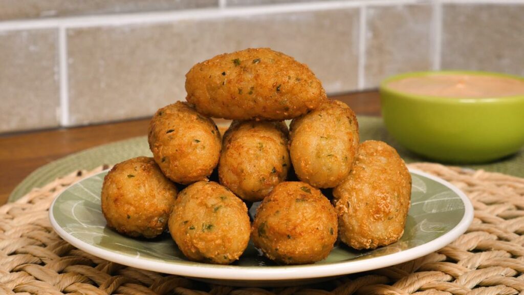 Bolinho de arroz simples