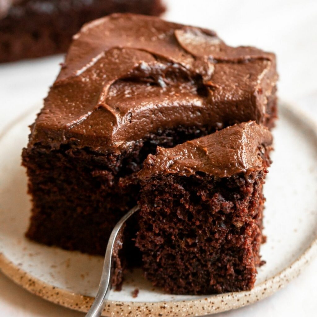 Bolo de chocolate com 2 ovo