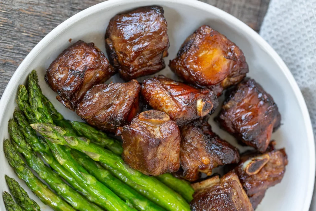 Costela suína na air fryer