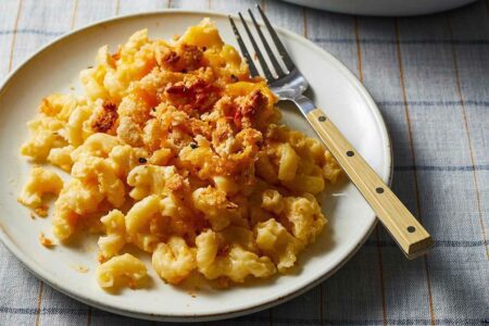 Macarrão com cheddar