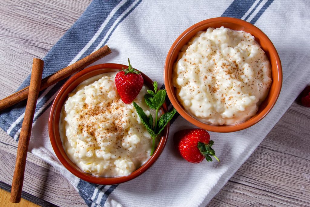 Arroz doce cremoso