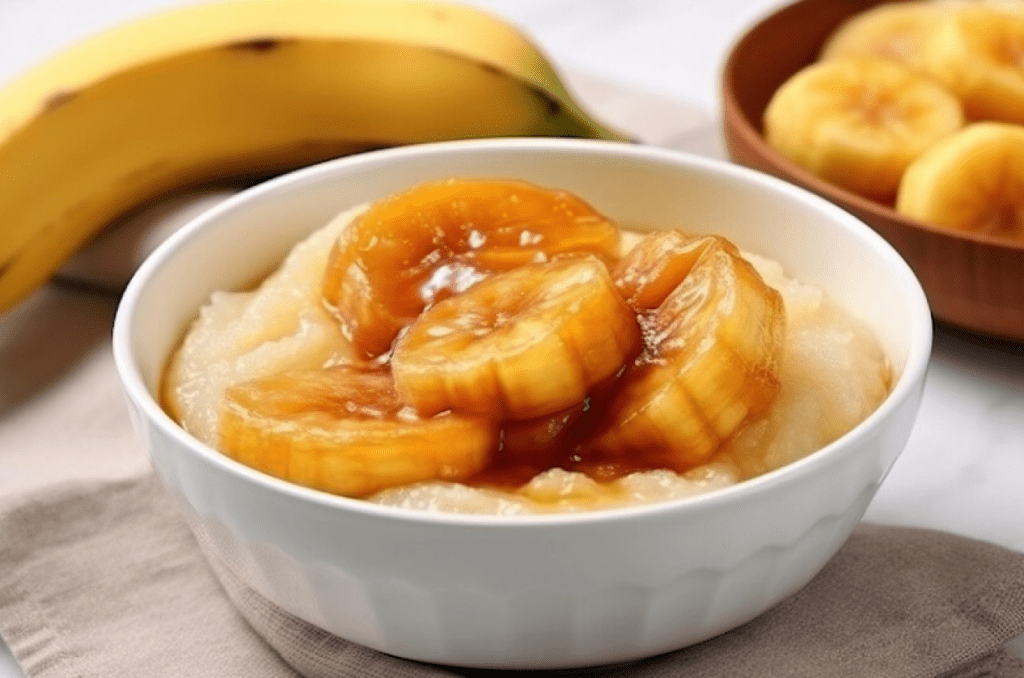 Doce com banana madura